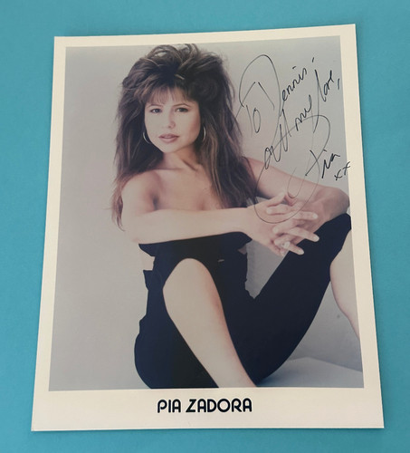 Pia zadora signed - -,