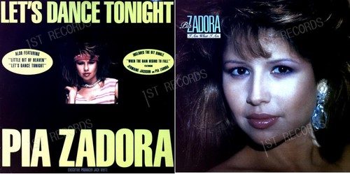 Pia zadora vinyl lp - x,