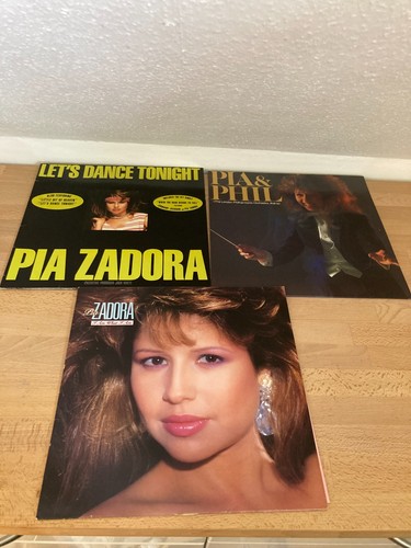 Pia zadora top - zadora, top-vinyl-lps