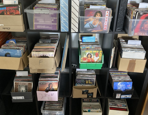 Vinyl singles 80s pop - singles,