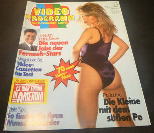 Video programm 1985 pia - programm, 2/1985