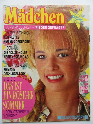 Mädchen 1985 madonna pia - mädchen, 30/1985,